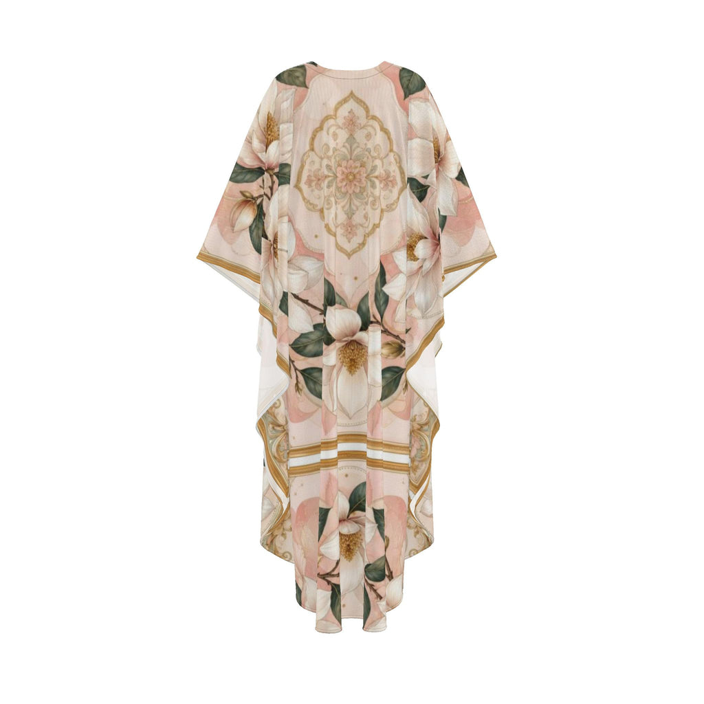 Kaftan Polyester Georgette BACK NO Adjust Internal Waist Tie Single Piece