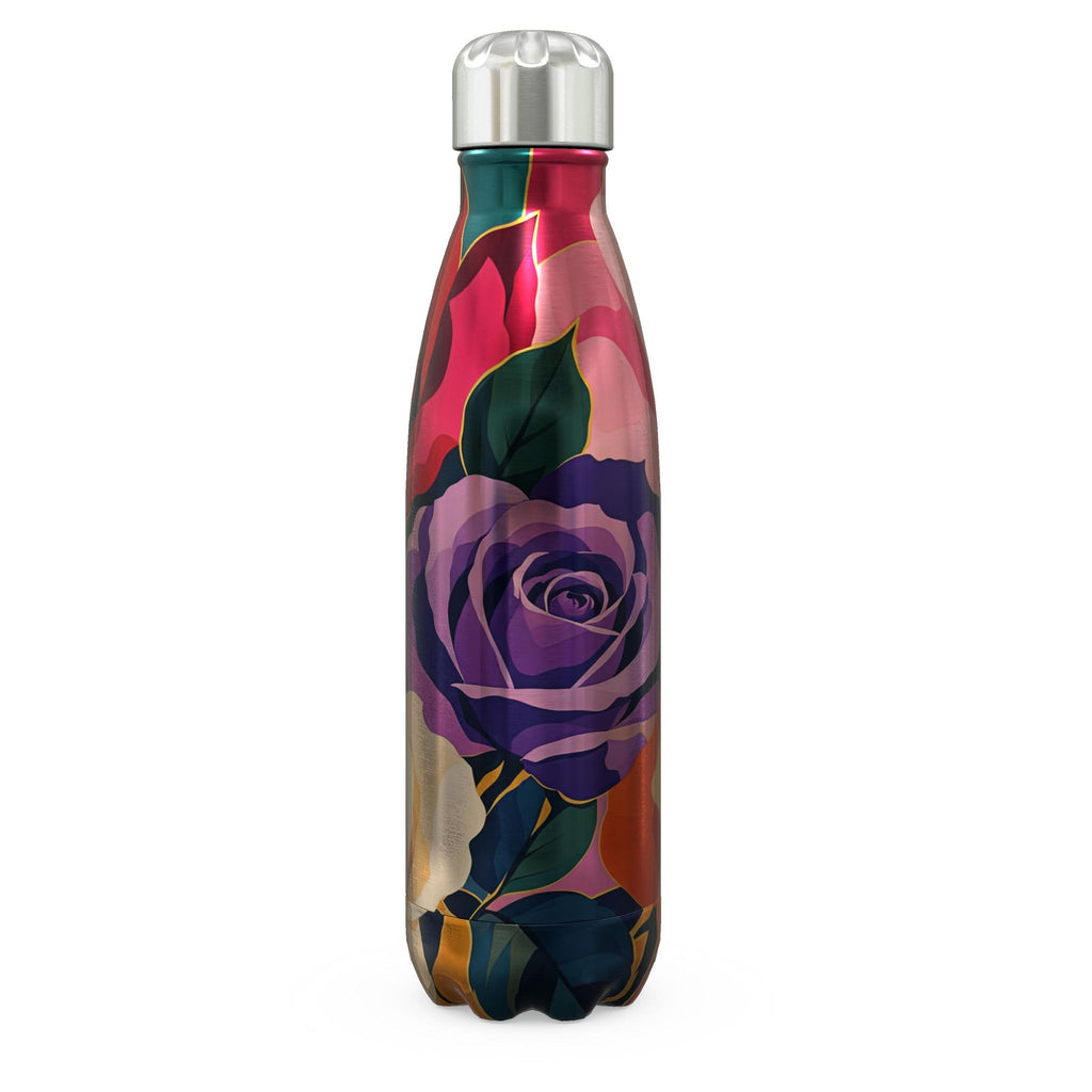 Bold Rose Stainless Steel Thermal Bottle