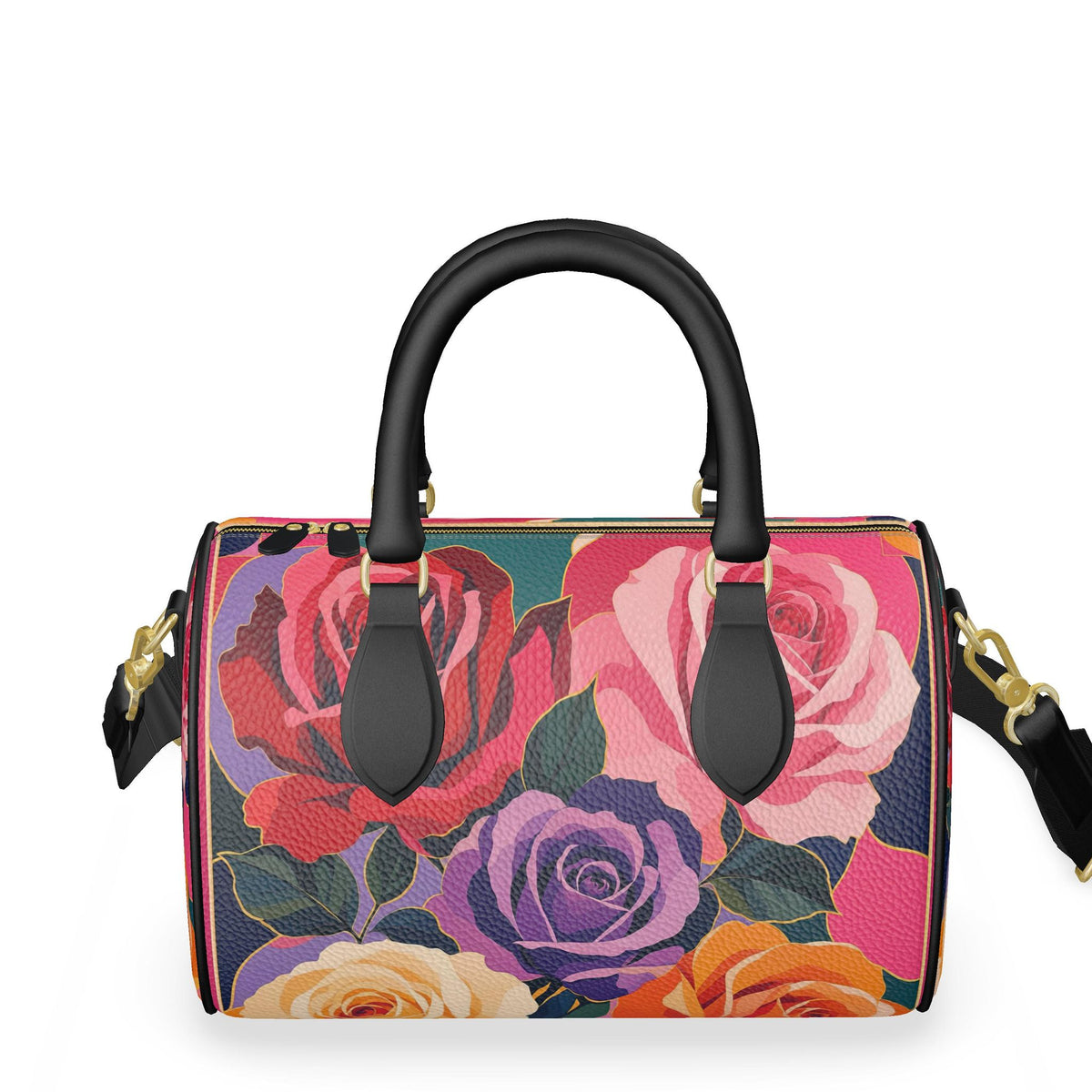 Bold Rose Mini Denbigh Duffle Bag