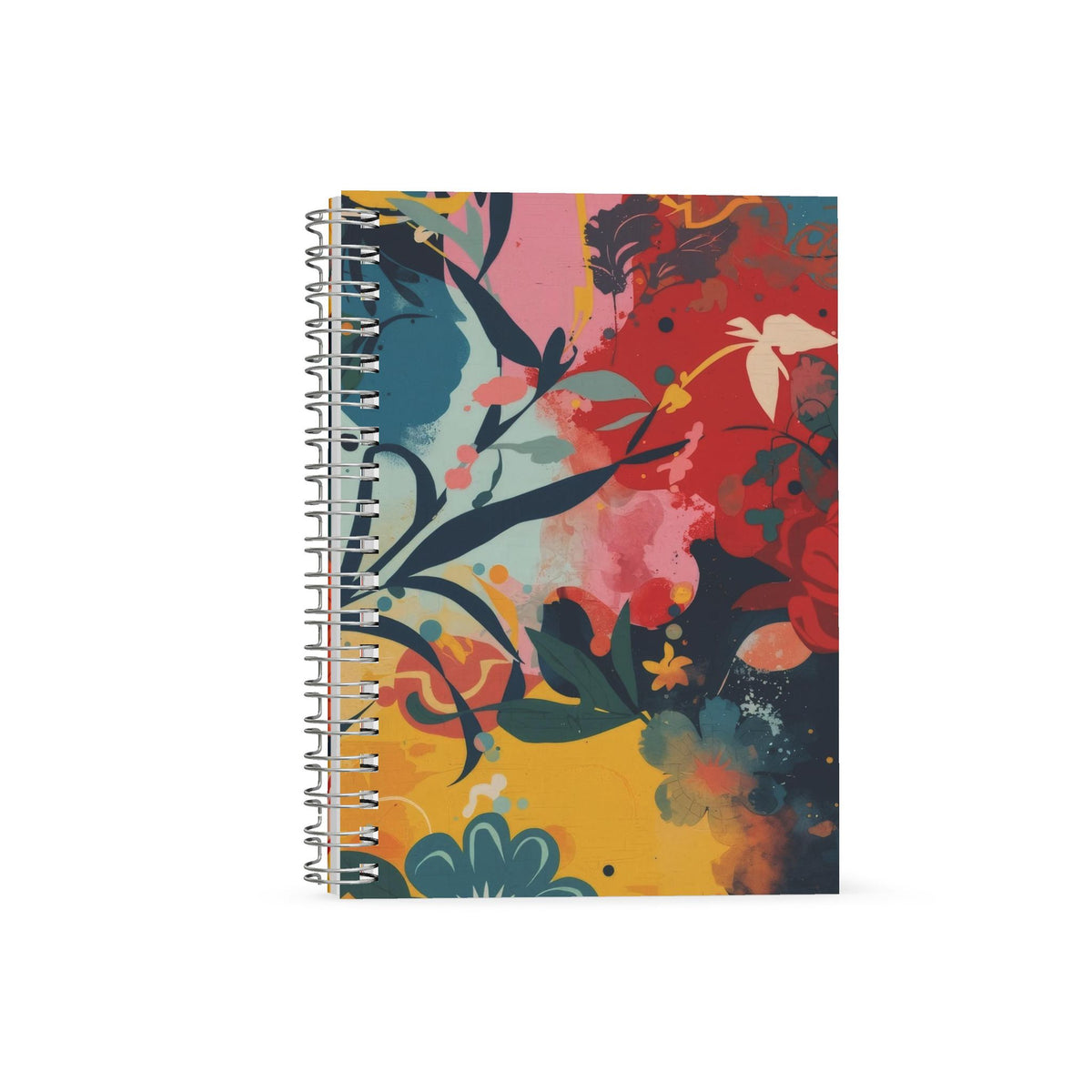 Chromatic Garden Spiral Notebook