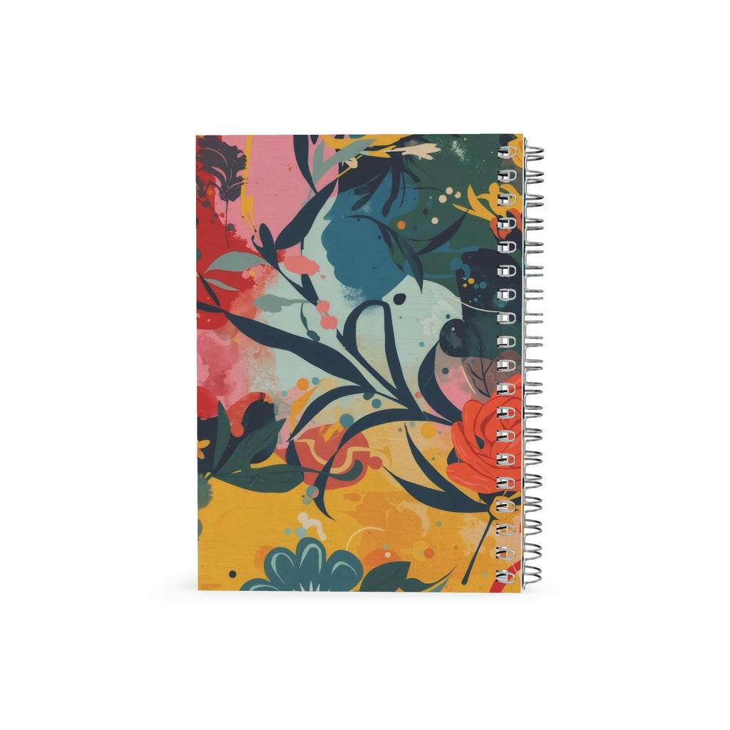 Chromatic Garden Spiral Notebook