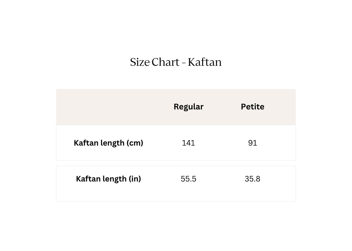 Bold Rose Kaftan - Front & Back Design, Adjustable Internal Waist Tie