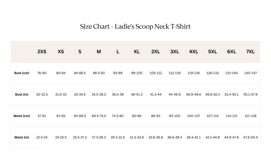 Bold Rose Ladies Scoop Neck T-Shirt