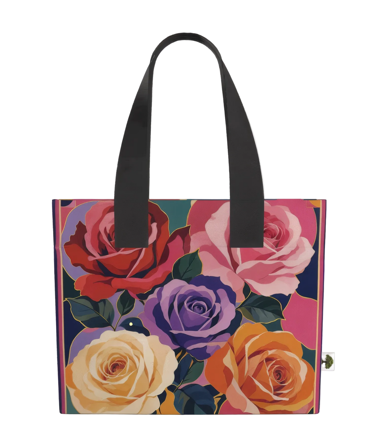 Bold Rose Tote Bag