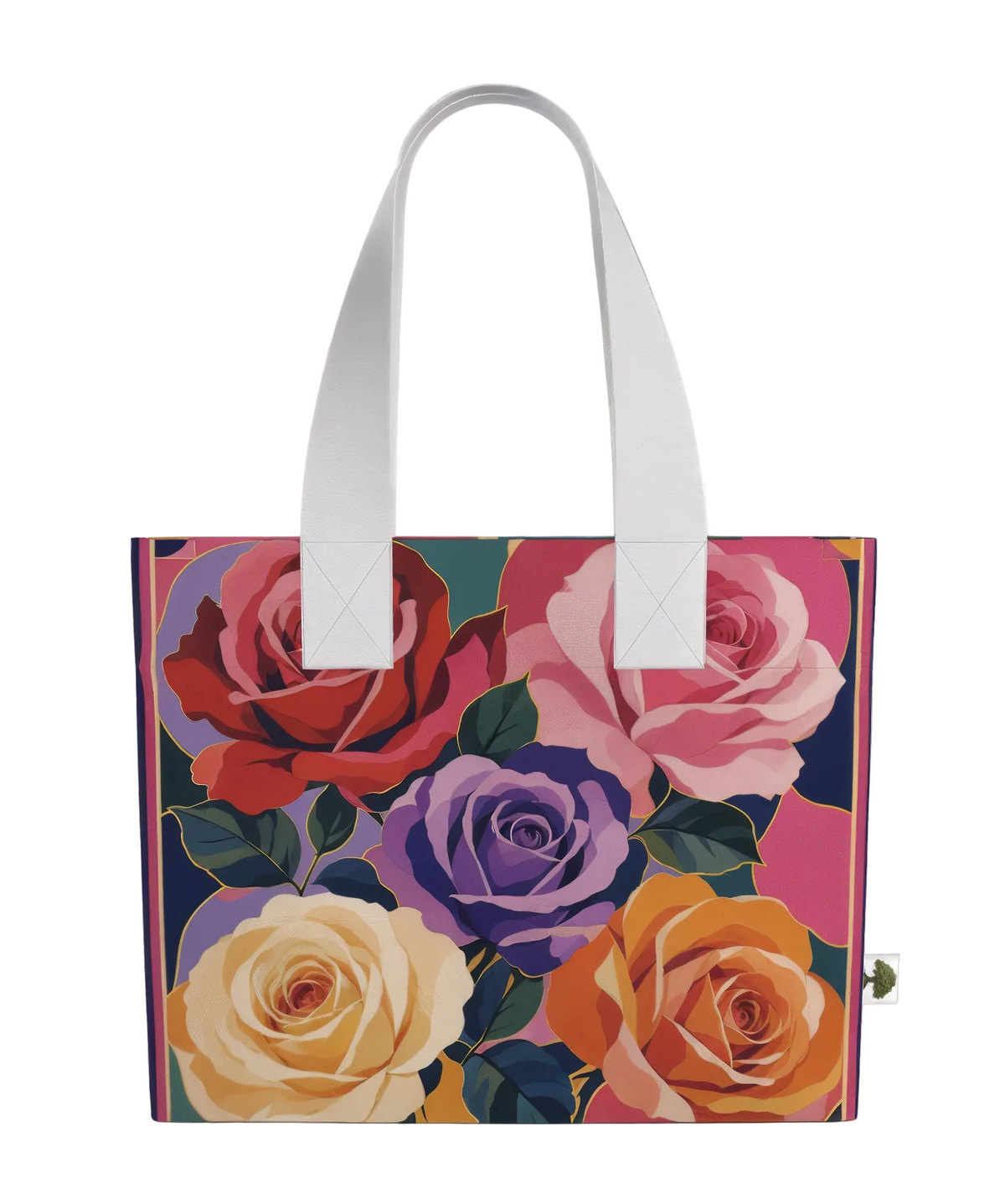 Bold Rose Tote Bag