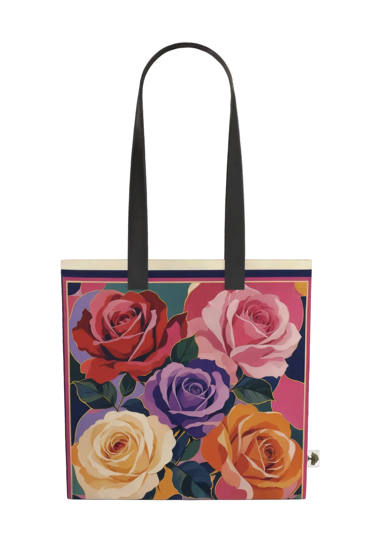 Bold Rose Tote Bag