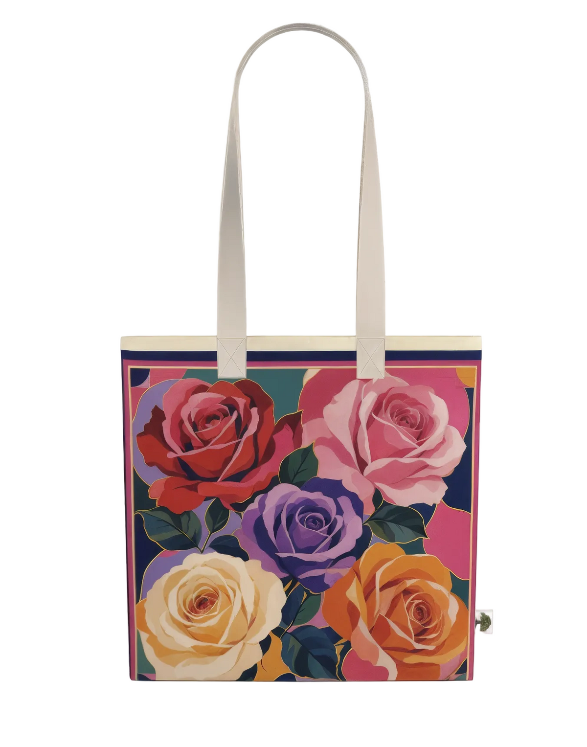 Bold Rose Tote Bag