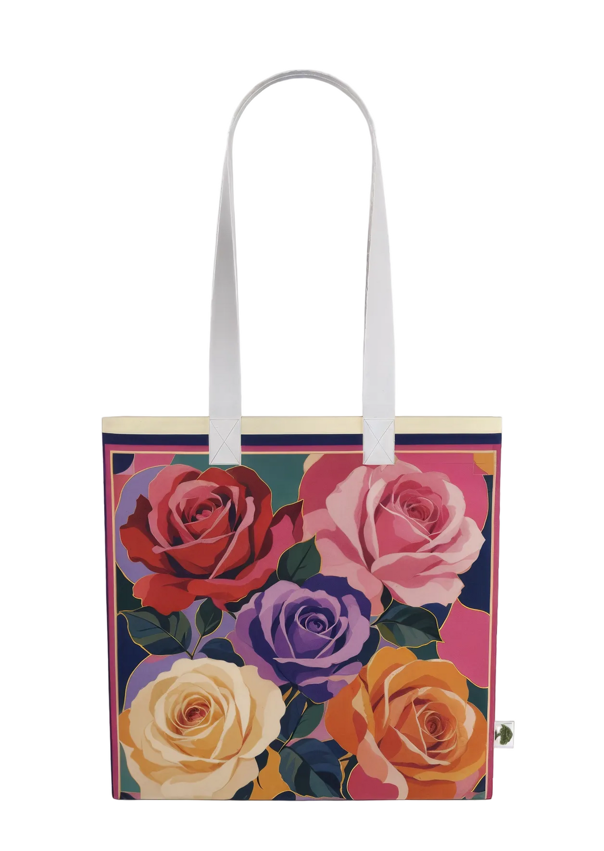 Bold Rose Tote Bag